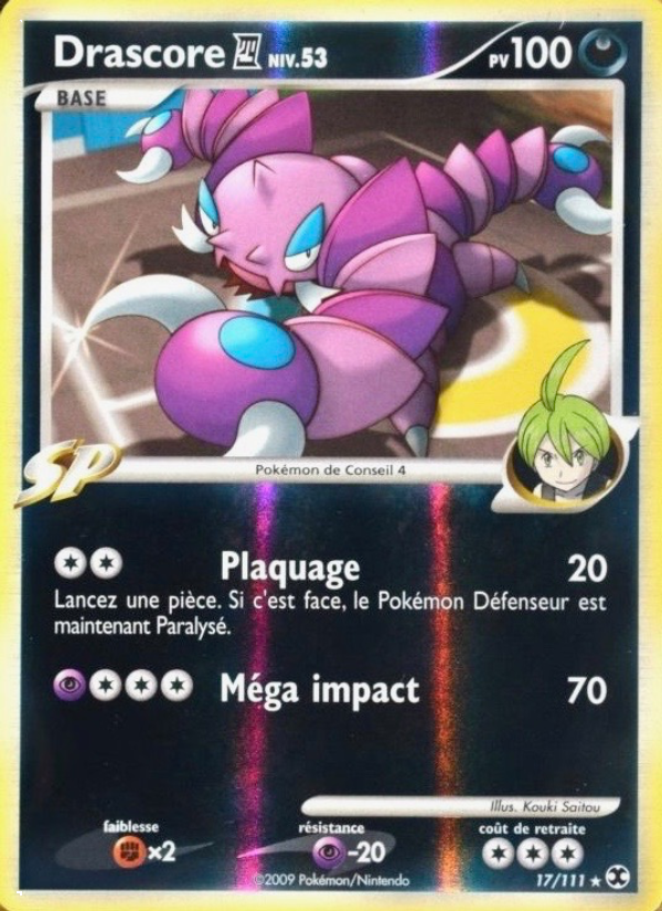 Drascore Niv. 53 17 — Rising Rivals (French Pokémon TCG card)
