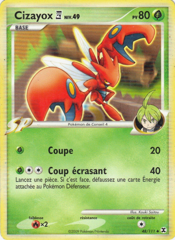 Cizayox Niv. 49 48 — Rising Rivals (French Pokémon TCG card)