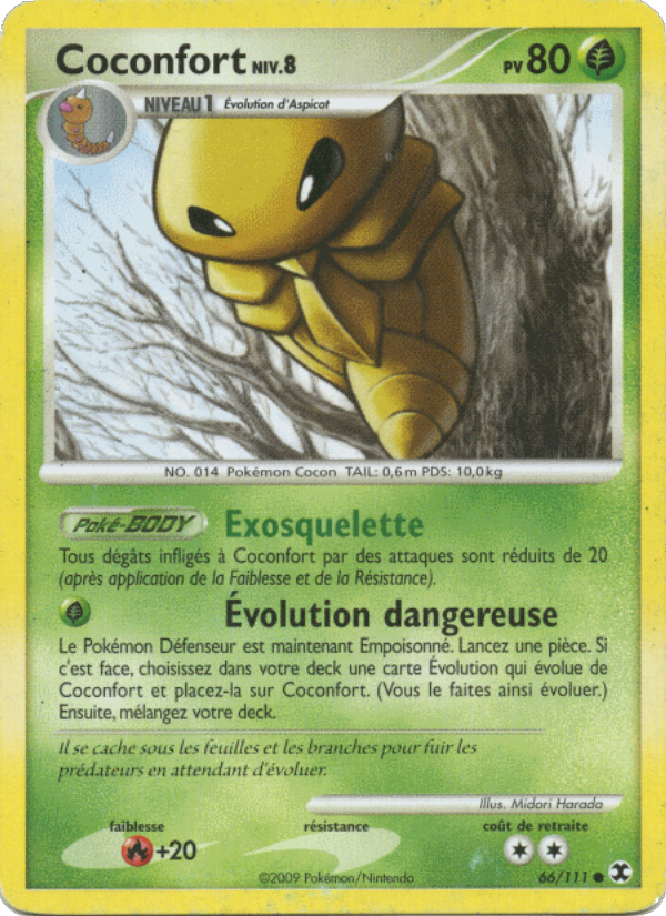 Coconfort Niv. 8 66 — Rising Rivals (French Pokémon TCG card)