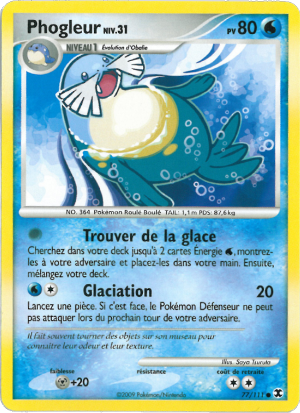 Phogleur Niv. 31 77 — Rising Rivals (French Pokémon TCG card)