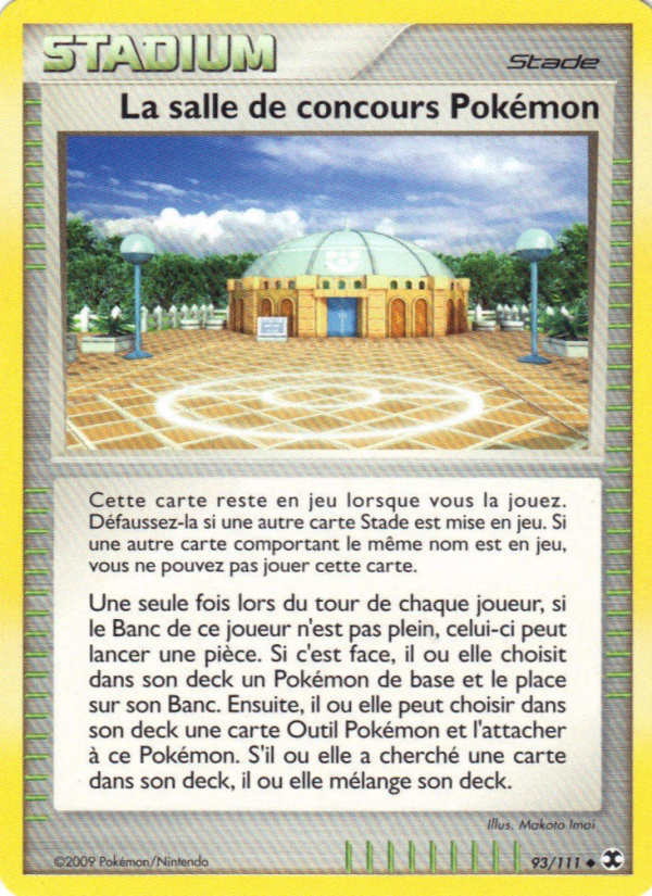 La salle de concours Pokémon 93 — Rising Rivals (French Pokémon TCG card)