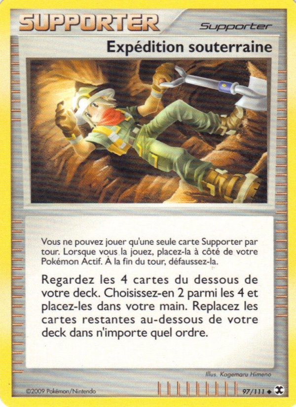 Expédition souterraine 97 — Rising Rivals (French Pokémon TCG card)