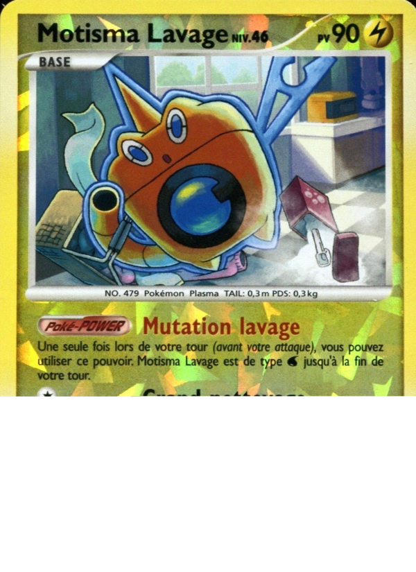 Motisma Lavage Niv. 46 RT5 — Rising Rivals (French Pokémon TCG card)