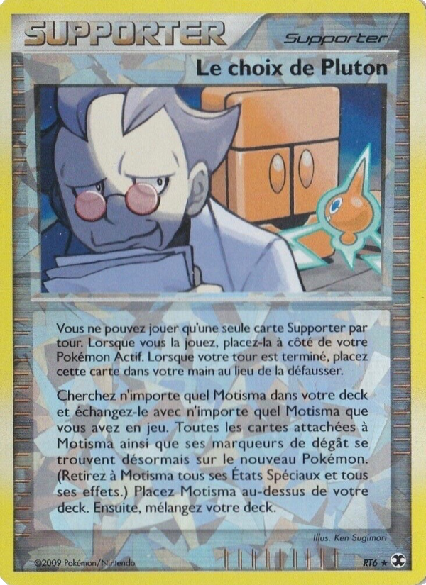 Le choix de Pluton RT6 — Rising Rivals (French Pokémon TCG card)
