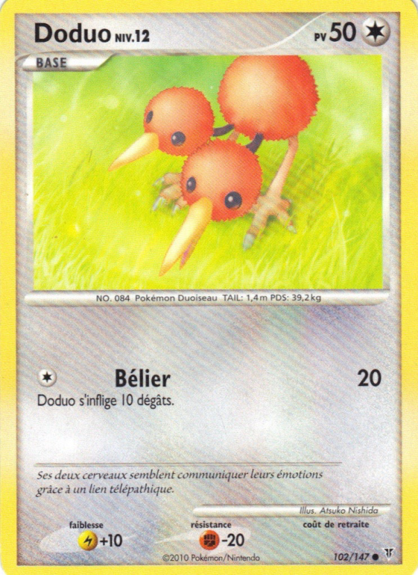 Doduo 102 — Supreme Victors (French Pokémon TCG card)