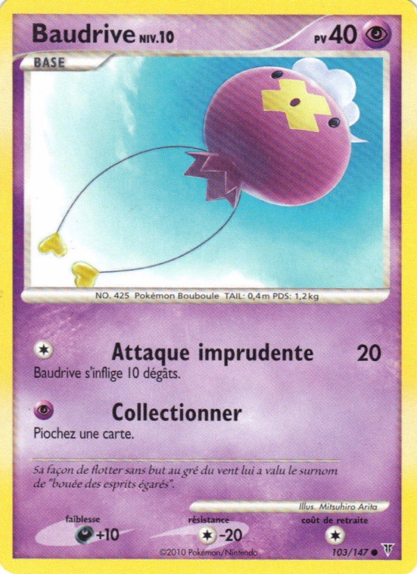 Baudrive 103 — Supreme Victors (French Pokémon TCG card)