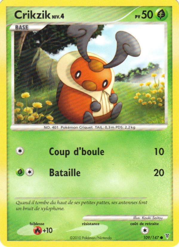 Crikzik 109 — Supreme Victors (French Pokémon TCG card)