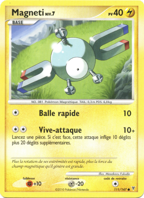 Magneti 111 — Supreme Victors (French Pokémon TCG card)