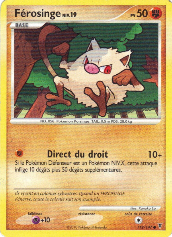 Férosinge 112 — Supreme Victors (French Pokémon TCG card)