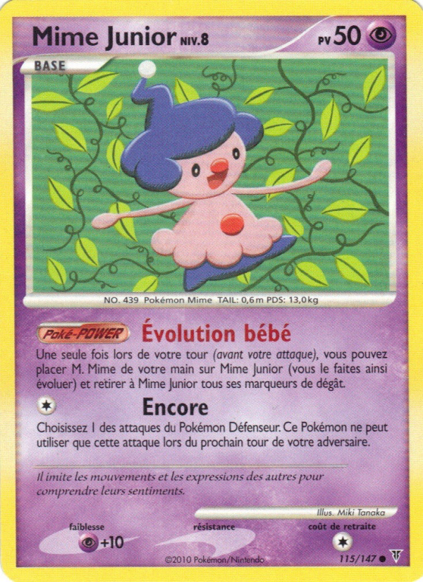 Mime Junior 115 — Supreme Victors (French Pokémon TCG card)
