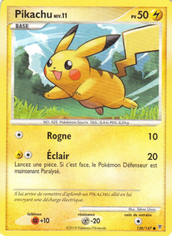Pikachu 120 — Supreme Victors (French Pokémon TCG card)