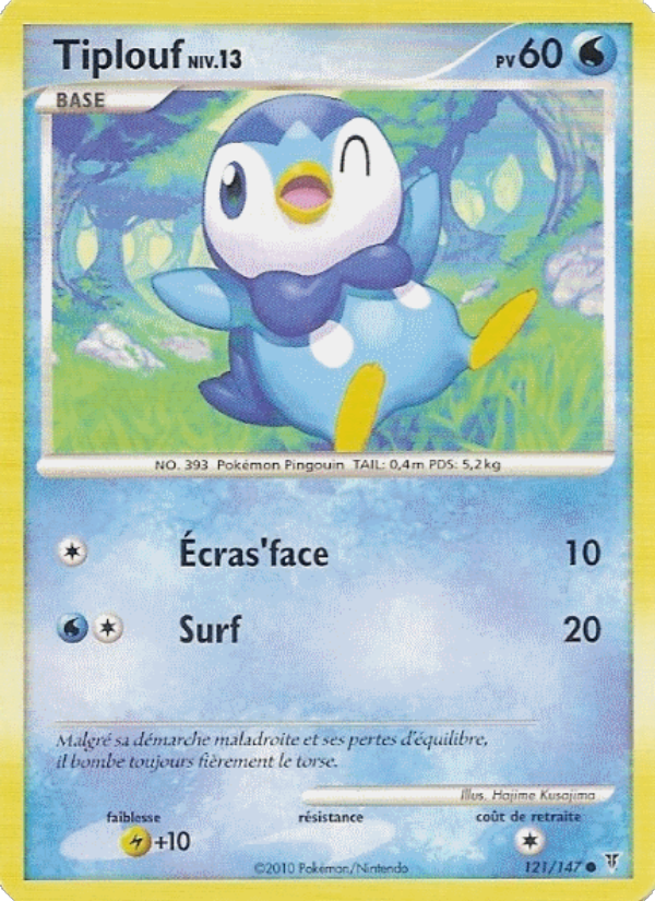 Tiplouf 121 — Supreme Victors (French Pokémon TCG card)