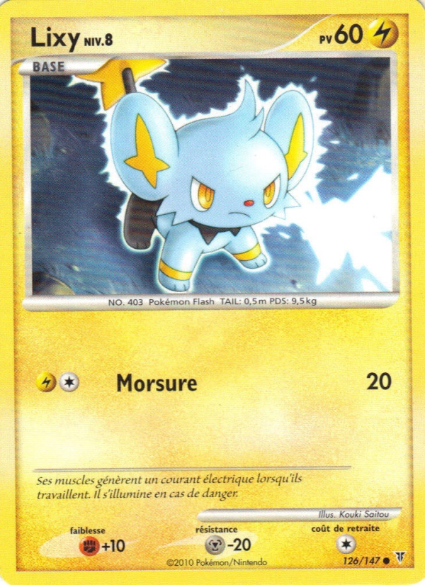 Lixy 126 — Supreme Victors (French Pokémon TCG card)