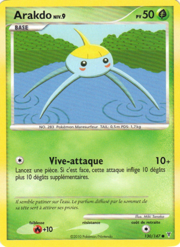 Arakdo 130 — Supreme Victors (French Pokémon TCG card)