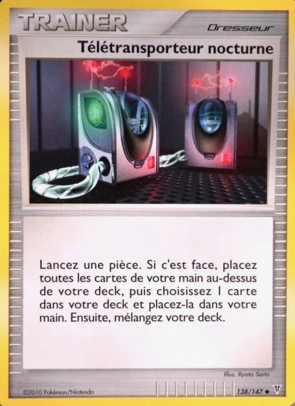 Télétransporteur nocturne 138 — Supreme Victors (French Pokémon TCG card)