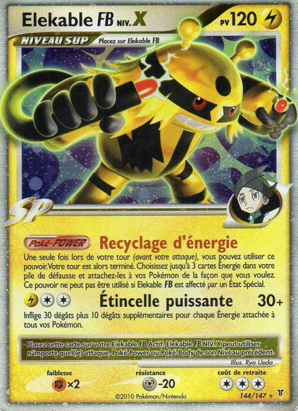 Elekable  144 — Supreme Victors (French Pokémon TCG card)