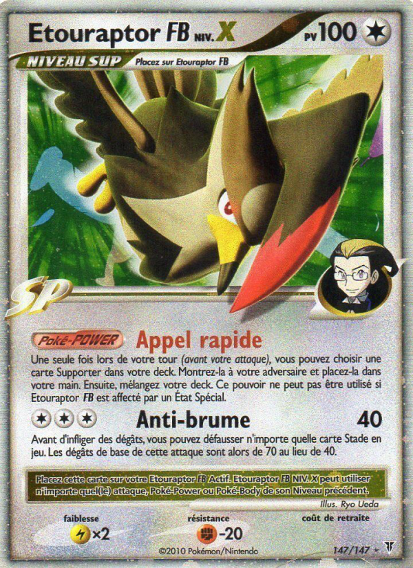 Etouraptor 147 — Supreme Victors (French Pokémon TCG card)