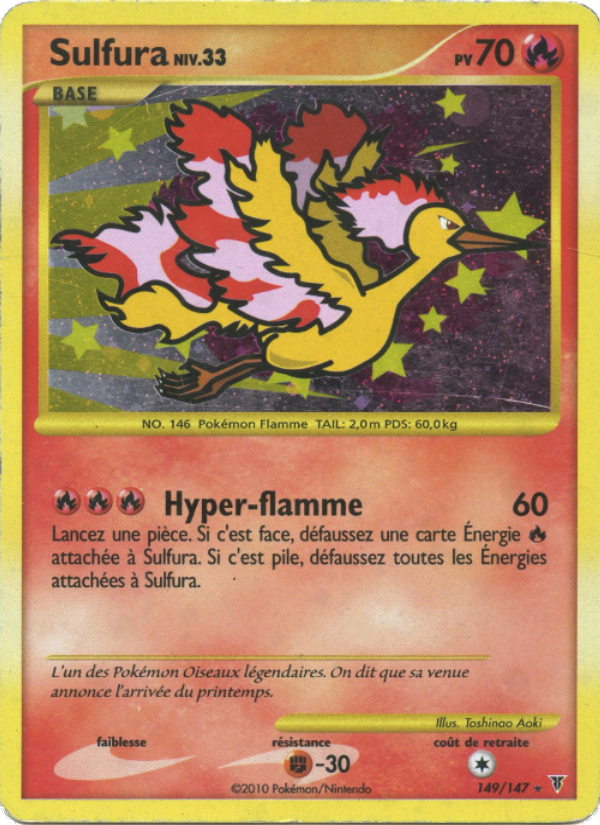 Sulfura 149 — Supreme Victors (French Pokémon TCG card)