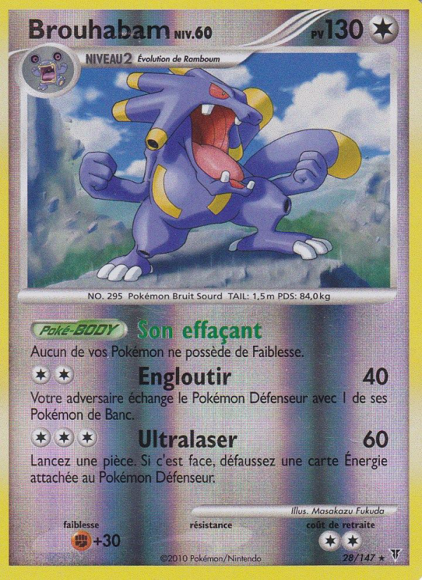 Brouhabam 28 — Supreme Victors (French Pokémon TCG card)