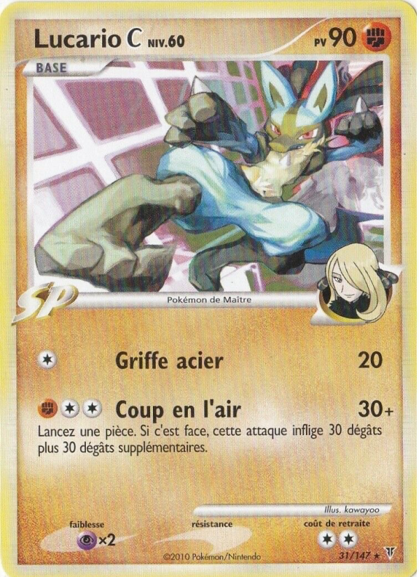 Lucario  31 — Supreme Victors (French Pokémon TCG card)