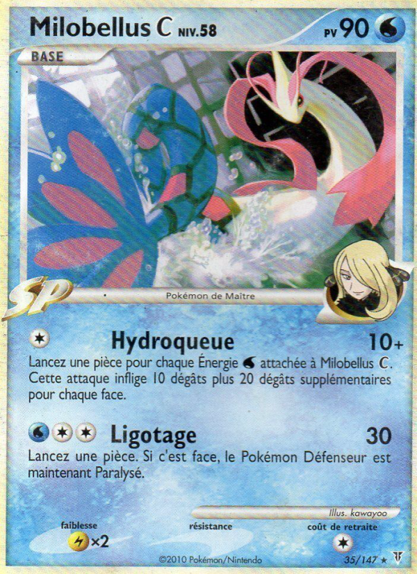 Milobellus  35 — Supreme Victors (French Pokémon TCG card)