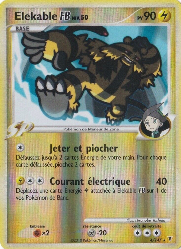 Elekable 4 — Supreme Victors (French Pokémon TCG card)