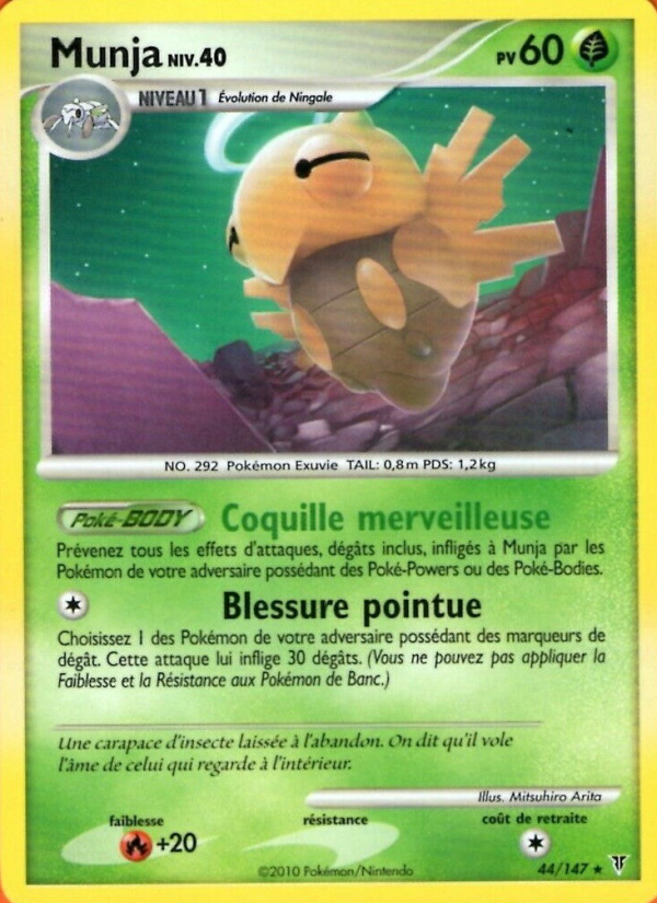 Munja 44 — Supreme Victors (French Pokémon TCG card)