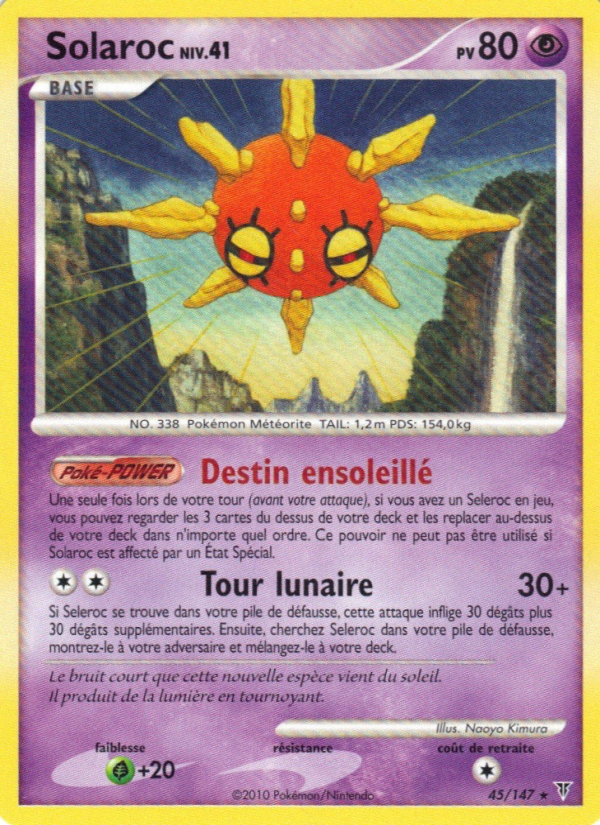 Solaroc 45 — Supreme Victors (French Pokémon TCG card)