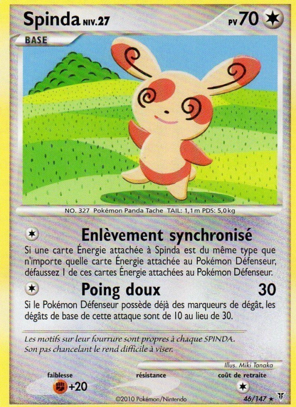 Spinda 46 — Supreme Victors (French Pokémon TCG card)