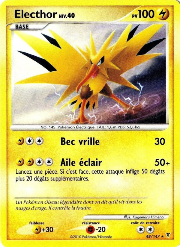 Electhor 48 — Supreme Victors (French Pokémon TCG card)
