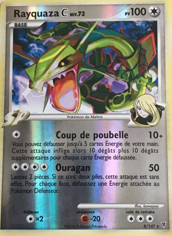 Rayquaza  8 — Supreme Victors (French Pokémon TCG card)