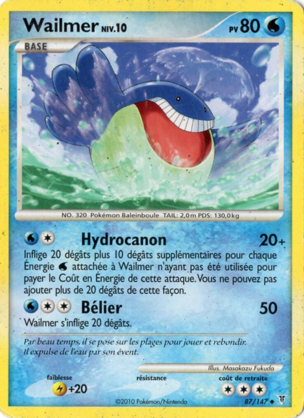 Wailmer 87 — Supreme Victors (French Pokémon TCG card)