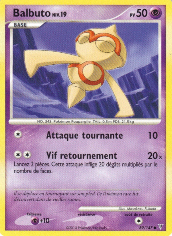 Balbuto 89 — Supreme Victors (French Pokémon TCG card)