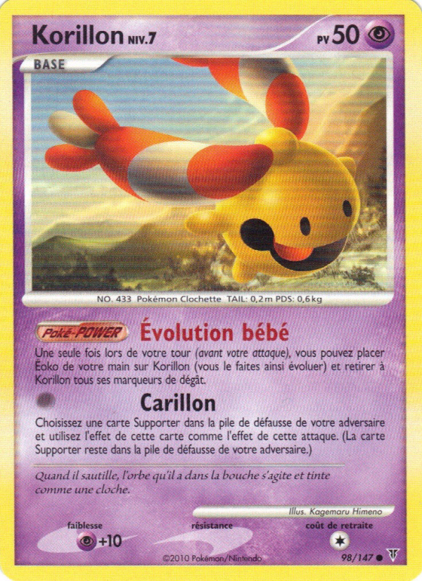 Korillon 98 — Supreme Victors (French Pokémon TCG card)