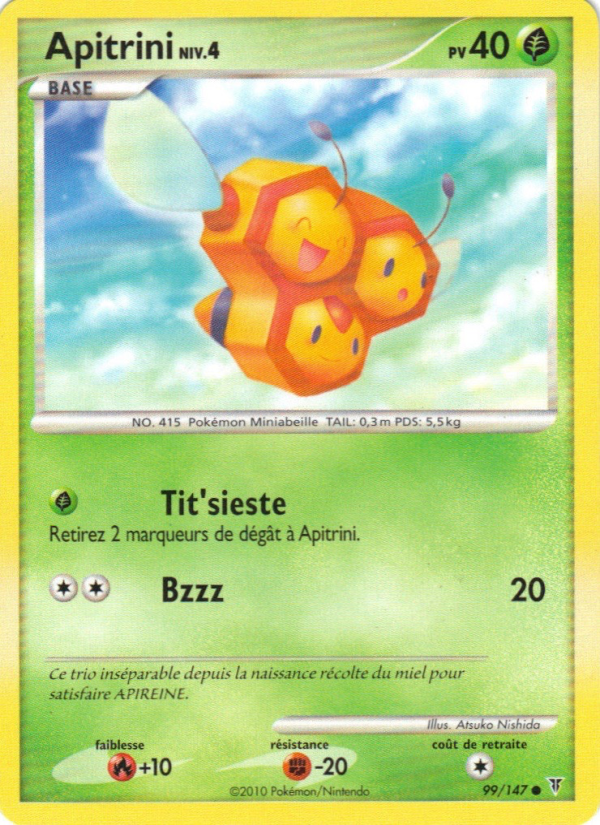 Apitrini 99 — Supreme Victors (French Pokémon TCG card)