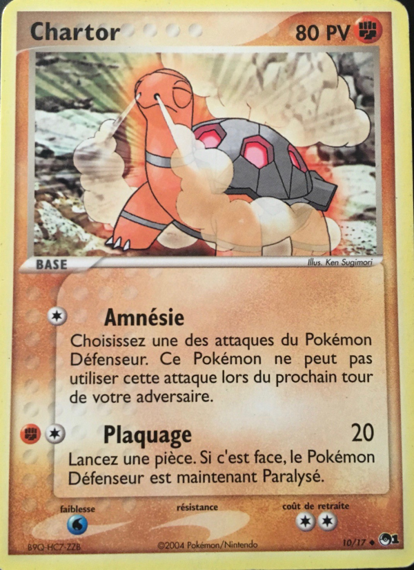 Chartor 10 — POP Series 1 (French Pokémon TCG card)
