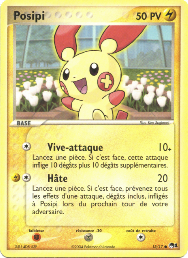Posipi 13 — POP Series 1 (French Pokémon TCG card)