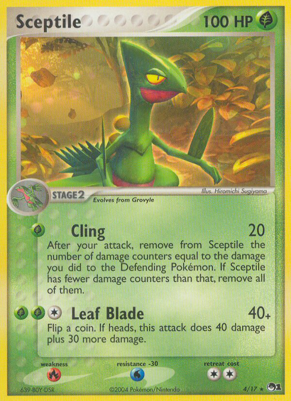 Jungko 4 — POP Series 1 (French Pokémon TCG card)