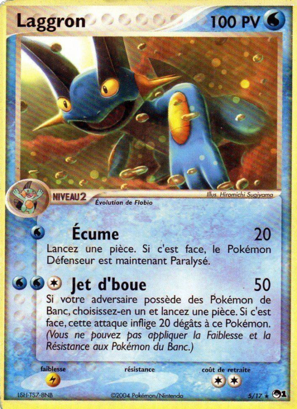 Laggron 5 — POP Series 1 (French Pokémon TCG card)