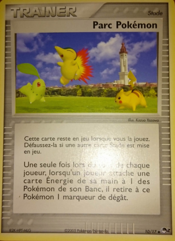 Parc Pokémon 10 — POP Series 2 (French Pokémon TCG card)