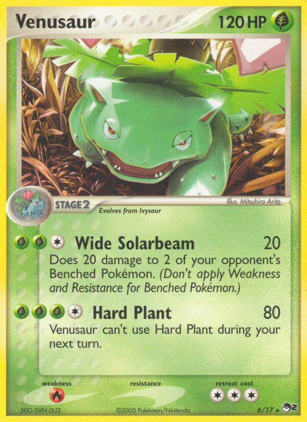 Florizarre 6 — POP Series 2 (French Pokémon TCG card)