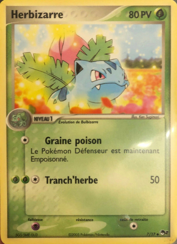 Herbizarre 7 — POP Series 2 (French Pokémon TCG card)