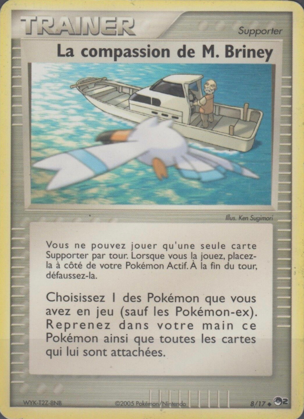 La compassion de M. Briney 8 — POP Series 2 (French Pokémon TCG card)