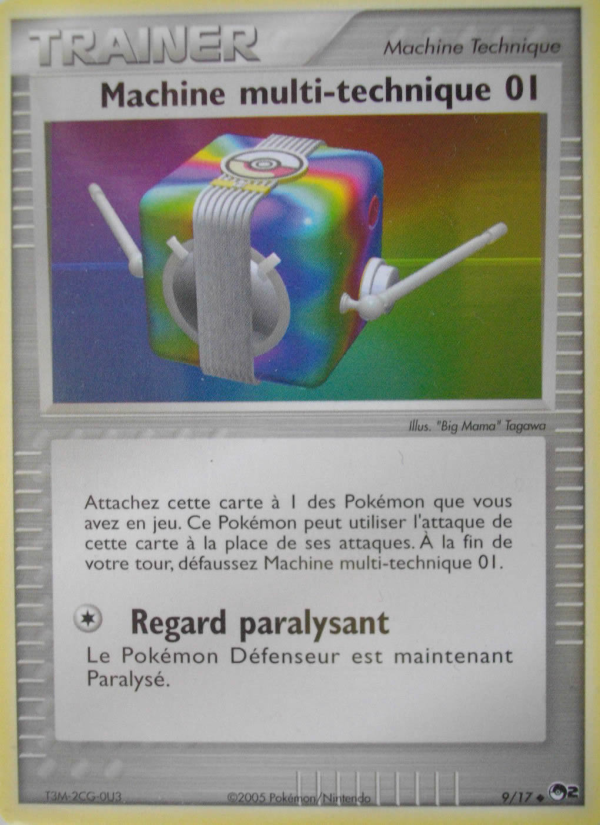 Machine multi-technique 01 9 — POP Series 2 (French Pokémon TCG card)