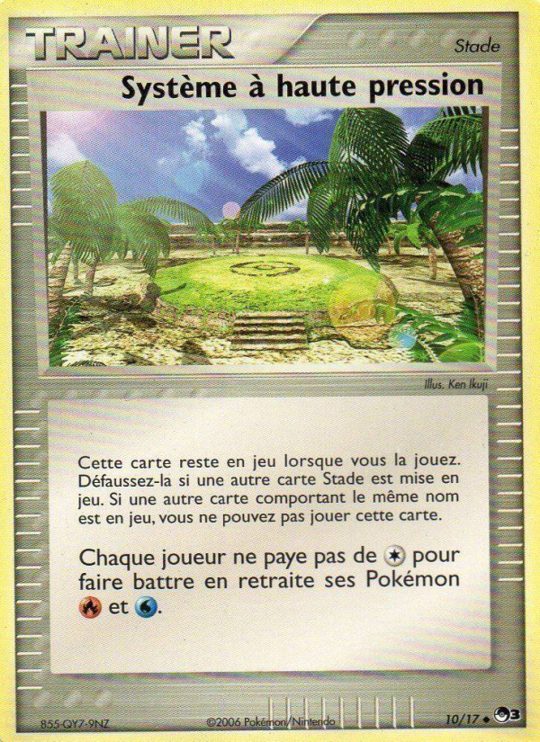 Système à haute pression 10 — POP Series 3 (French Pokémon TCG card)