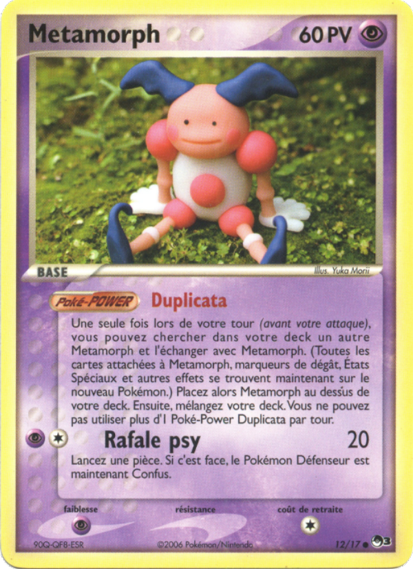 Metamorph 12 — POP Series 3 (French Pokémon TCG card)