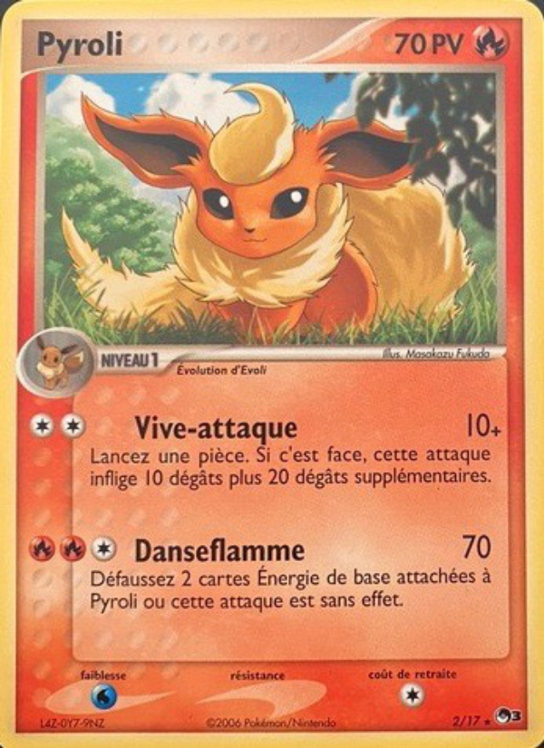 Pyroli 2 — POP Series 3 (French Pokémon TCG card)