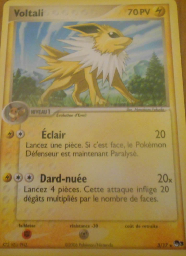 Voltali 3 — POP Series 3 (French Pokémon TCG card)