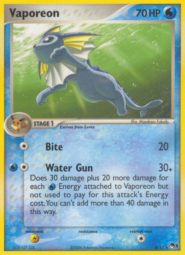 Aquali 6 — POP Series 3 (French Pokémon TCG card)