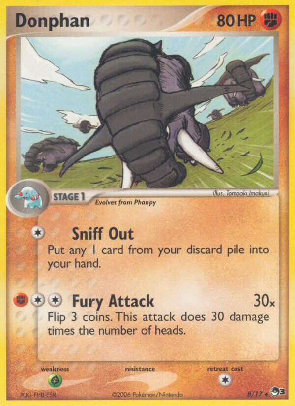 Donphan 8 — POP Series 3 (French Pokémon TCG card)